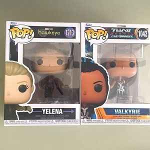 Funko Pop Marvel Yelena and Valkyrie